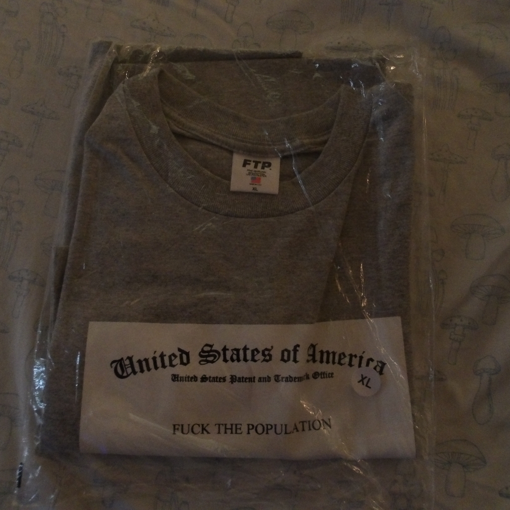 Ftp Llc Shirt Size Xl Grey Brand New